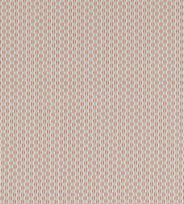 Batak Check Fabric by Sanderson Coral/Mineral Batak Check Fabric by Sanderson Coral/Mineral