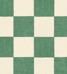 Battenberg Wallpaper by Woodchip & Magnolia Spinach Green Battenberg Wallpaper by Woodchip & Magnolia Spinach Green