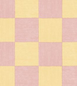 Battenberg Wallpaper by Woodchip & Magnolia Sugar Pink Battenberg Wallpaper by Woodchip & Magnolia Sugar Pink
