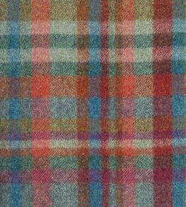 Bayley Plaid Fabric by Ian Sanderson Teal
