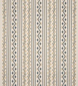 Bayton Fabric by Colefax And Fowler Blue/Cream