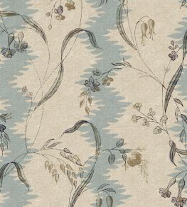 Beatrice Wallpaper by Sandberg Misty Blue Beatrice Wallpaper by Sandberg Misty Blue