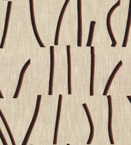 Bejuco Fabric by Casamance Acajou Noir Bejuco Fabric by Casamance Acajou Noir
