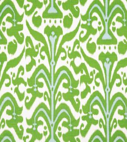Belfour Fabric by Christopher Farr Cloth Green