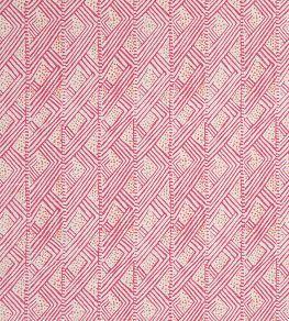 Belge Fabric by Christopher Farr Cloth Hot Pink