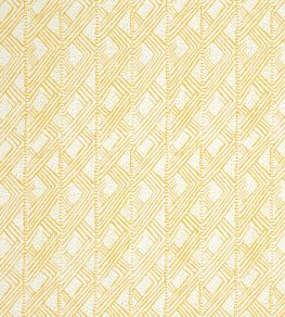 Belge Fabric by Christopher Farr Cloth Lemon