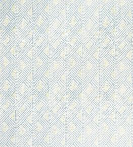Belge Fabric by Christopher Farr Cloth Pale Blue