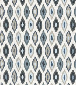 Beliza Fabric by Thibaut Navy and Sky