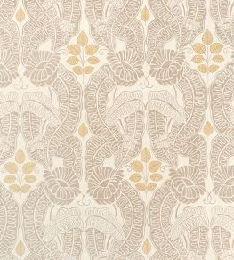 Belle De Nuit Fabric by Christopher Farr Cloth Natural
