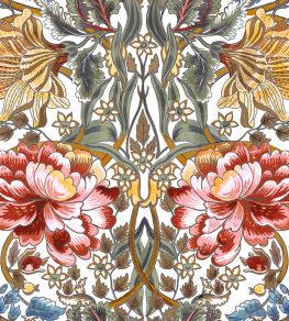 Belle-Epoque Wallpaper by Coordonne White Belle-Epoque Wallpaper by Coordonne White