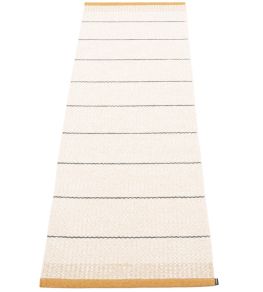 Belle Runner Rug by Pappelina Ochre