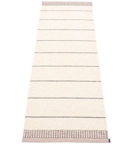 Belle Runner Rug by Pappelina Pale Rose