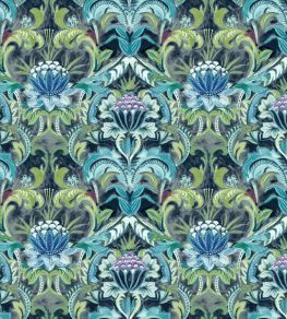 Belvedere Fabric by Arley House Sapphire Belvedere Fabric by Arley House Sapphire