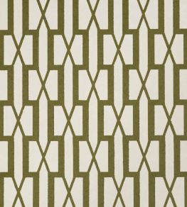 Belvedere Wallpaper by Schumacher Olive