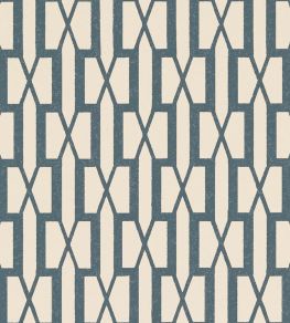 Belvedere Wallpaper by Schumacher Peacock Blue Belvedere Wallpaper by Schumacher Peacock Blue