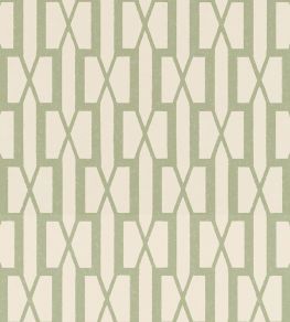 Belvedere Wallpaper by Schumacher Sage