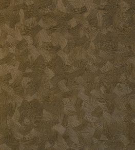 Berenice Wallpaper by Casamance Noir/Dore Berenice Wallpaper by Casamance Noir/Dore
