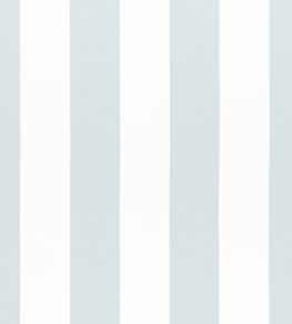 Bergamo Stripe Fabric by Thibaut Spa Blue