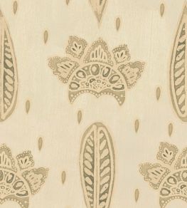 Bethel Batik Wallpaper by MINDTHEGAP Antique White Bethel Batik Wallpaper by MINDTHEGAP Antique White
