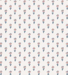 Betty Wallpaper by Sandberg Blue Betty Wallpaper by Sandberg Blue