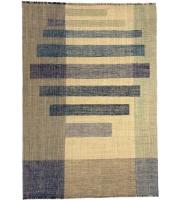 Big Blue Circle by Nancy Nicholson Rug by CF Editions Multi Big Blue Circle by Nancy Nicholson Rug by CF Editions Multi
