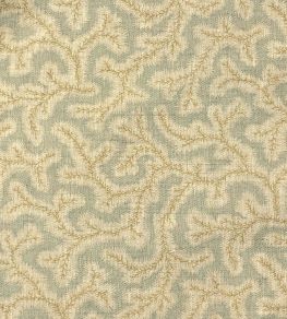 Big Dulcie Linen Fabric by Ian Sanderson Celadon Big Dulcie Linen Fabric by Ian Sanderson Celadon