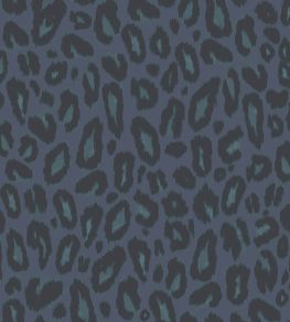 Big Kat Wallpaper by Woodchip & Magnolia Navy Big Kat Wallpaper by Woodchip & Magnolia Navy