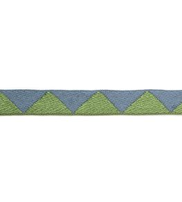 Big Top Tape Trimming by Christopher Farr Cloth Green Big Top Tape Trimming by Christopher Farr Cloth Green