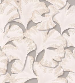 Biloba Wallpaper by Casadeco Taupe Biloba Wallpaper by Casadeco Taupe