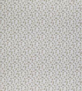 Biloba Fabric by Clarke & Clarke Pebble Biloba Fabric by Clarke & Clarke Pebble