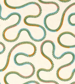 Bimble Embroidery Fabric by Scion Meadow Bimble Embroidery Fabric by Scion Meadow