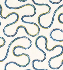 Bimble Embroidery Fabric by Scion Twilight Bimble Embroidery Fabric by Scion Twilight