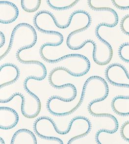 Bimble Wallpaper by Scion Sky Blue Bimble Wallpaper by Scion Sky Blue