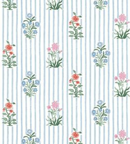 Bindi Flower Wallpaper by DADO 01 Powder Blue