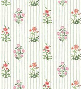 Bindi Flower Wallpaper by DADO 03 Sage and Pink
