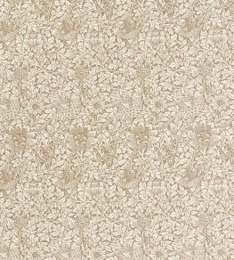 Bird & Anemone Weave Outdoor Fabric by Morris & Co Linen Bird & Anemone Weave Outdoor Fabric by Morris & Co Linen