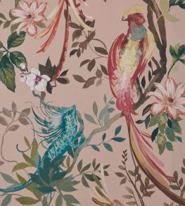 Bird Sonnet Wallpaper by 1838 Wallcoverings Blush Bird Sonnet Wallpaper by 1838 Wallcoverings Blush