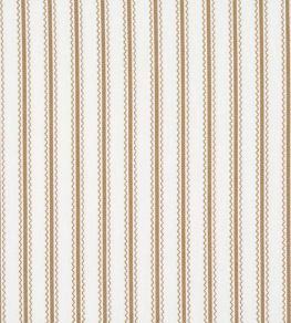 Birdie Ticking Stripe Fabric by Schumacher Neutral Birdie Ticking Stripe Fabric by Schumacher Neutral