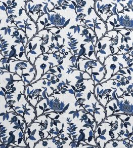 Birdsong Fabric by Andrew Martin Delphinium Birdsong Fabric by Andrew Martin Delphinium