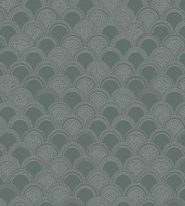 Birgit Wallpaper by Borastapeter Green Birgit Wallpaper by Borastapeter Green