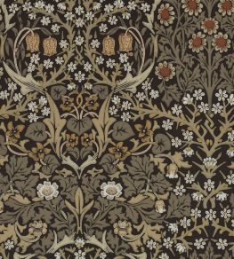 Blackthorn Wallpaper by Morris & Co Charcoal Blackthorn Wallpaper by Morris & Co Charcoal