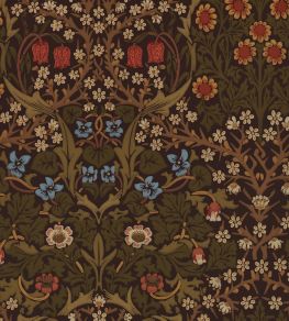 Blackthorn Wallpaper by Morris & Co Rosewood Blackthorn Wallpaper by Morris & Co Rosewood