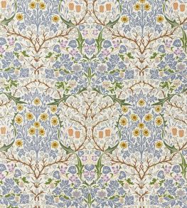 Blackthorn Weave Outdoor Fabric by Morris & Co Sky Blue Blackthorn Weave Outdoor Fabric by Morris & Co Sky Blue