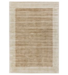 Blade Border Rug by Asiatic Champagne, Putty