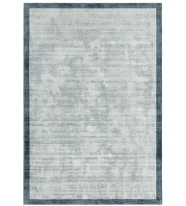 Blade Border Rug by Asiatic Silver/Grey