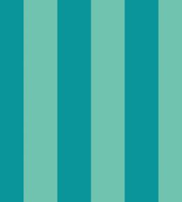 Bloc Stripe Wallpaper by Ohpopsi Rich Teal Bloc Stripe Wallpaper by Ohpopsi Rich Teal