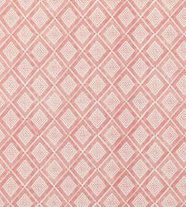 Block Trellis Fabric by Baker Lifestyle Rustic Red Block Trellis Fabric by Baker Lifestyle Rustic Red