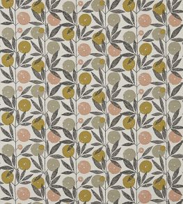 Blomma Fabric by Scion Toffee / Blush / Putty Blomma Fabric by Scion Toffee / Blush / Putty
