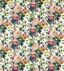 Bloom Fabric by Clarke & Clarke Fuchsia Bloom Fabric by Clarke & Clarke Fuchsia