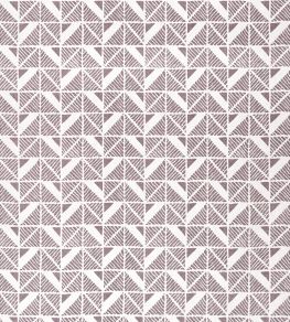 Bloomsbury Square Fabric by Anna French Plum Bloomsbury Square Fabric by Anna French Plum
